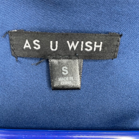 dress floral women’s size small blue floral print - Picture 2 of 3